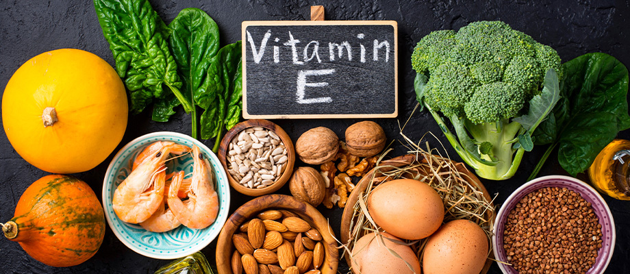 Symbolbild für den Bereich Nahrungsergänzungsmittel/Vitamin E